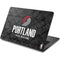 NBA Portland Trail Blazers Dark Rust Dell Chromebook Skin