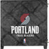 NBA Portland Trail Blazers Dark Rust Corsair 4000D Tempered Glass Mid-Tower ATX Case Skin