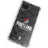 NBA Portland Trail Blazers Dark Rust Galaxy A12 Clear Case