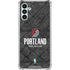 NBA Portland Trail Blazers Dark Rust Galaxy A13 5G Clear Case