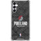 NBA Portland Trail Blazers Dark Rust Galaxy A15 5G Clear Case
