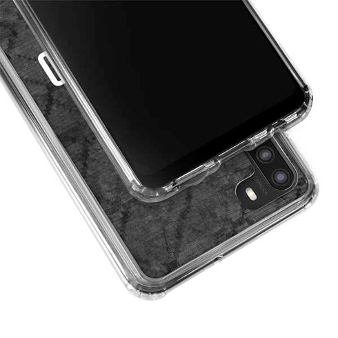 NBA Portland Trail Blazers Dark Rust Galaxy A21 Clear Case