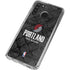 NBA Portland Trail Blazers Dark Rust Galaxy A21 Clear Case