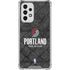 NBA Portland Trail Blazers Dark Rust Galaxy A33 5G Clear Case