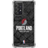NBA Portland Trail Blazers Dark Rust Galaxy A52 5G Clear Case