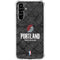 NBA Portland Trail Blazers Dark Rust Galaxy A54 5G Clear Case