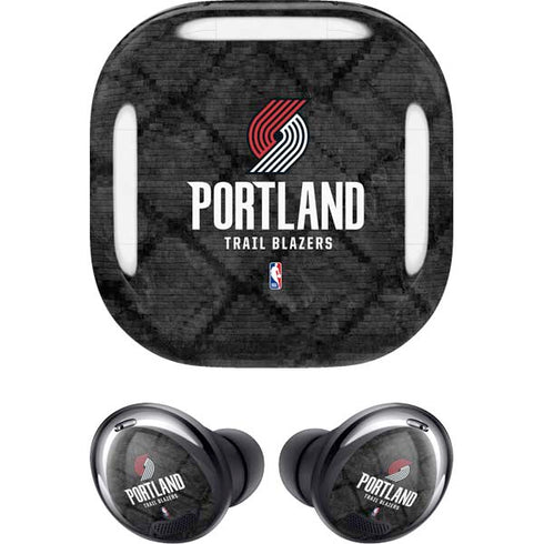 NBA Portland Trail Blazers Dark Rust Galaxy Buds Pro Skin