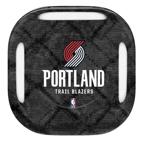 NBA Portland Trail Blazers Dark Rust Galaxy Buds Pro Skin