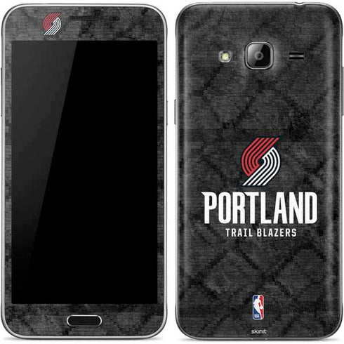 NBA Portland Trail Blazers Dark Rust Galaxy J3 Skin