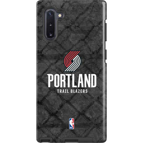 NBA Portland Trail Blazers Dark Rust Galaxy Note 10 Pro Case