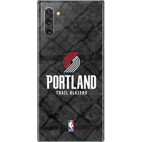 NBA Portland Trail Blazers Dark Rust Galaxy Note 10 Skin