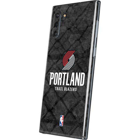 NBA Portland Trail Blazers Dark Rust Galaxy Note 10 Skin
