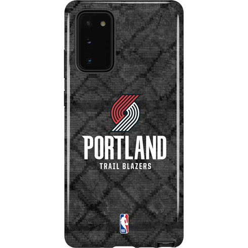 NBA Portland Trail Blazers Dark Rust Galaxy Note20 5G Pro Case