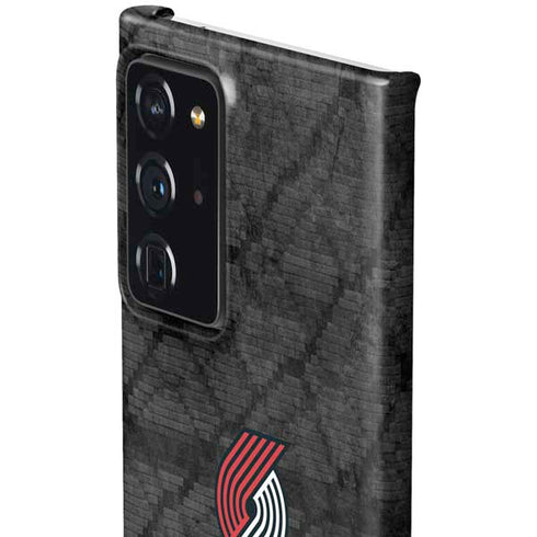 NBA Portland Trail Blazers Dark Rust Galaxy Note20 Ultra 5G Lite Case