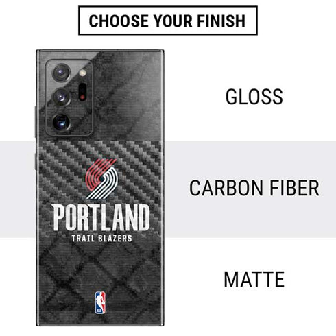 NBA Portland Trail Blazers Dark Rust Galaxy Note20 Ultra 5G Skin