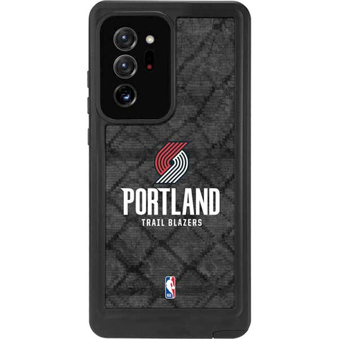 NBA Portland Trail Blazers Dark Rust Galaxy Note20 Ultra 5G Waterproof Case