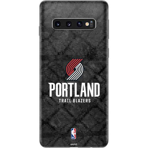 NBA Portland Trail Blazers Dark Rust Galaxy S10 Skin