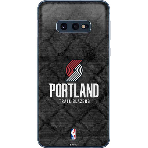 NBA Portland Trail Blazers Dark Rust Galaxy S10e Skin