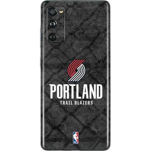 NBA Portland Trail Blazers Dark Rust Galaxy S20 Fan Edition Skin
