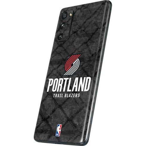 NBA Portland Trail Blazers Dark Rust Galaxy S20 Fan Edition Skin