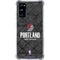 NBA Portland Trail Blazers Dark Rust Galaxy S20 FE Clear Case