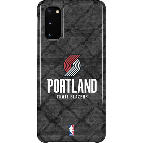 NBA Portland Trail Blazers Dark Rust Galaxy S20 Lite Case