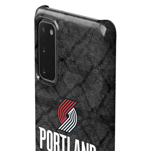 NBA Portland Trail Blazers Dark Rust Galaxy S20 Lite Case
