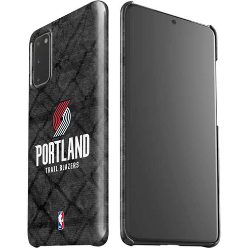 NBA Portland Trail Blazers Dark Rust Galaxy S20 Lite Case