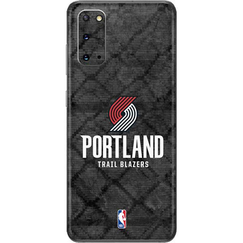 NBA Portland Trail Blazers Dark Rust Galaxy S20 Skin