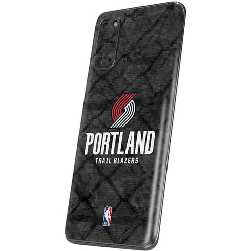 NBA Portland Trail Blazers Dark Rust Galaxy S20 Skin
