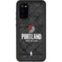 NBA Portland Trail Blazers Dark Rust Galaxy S20 Waterproof Case