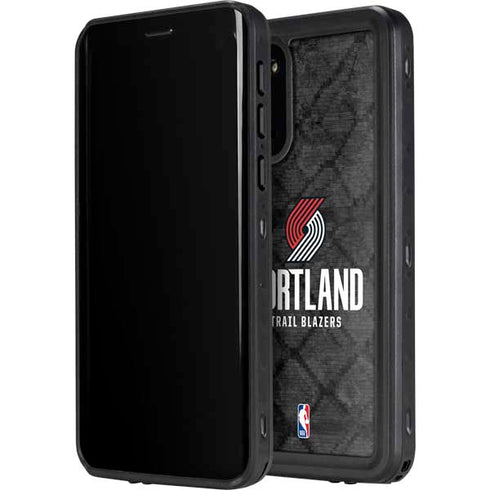 NBA Portland Trail Blazers Dark Rust Galaxy S20 Waterproof Case