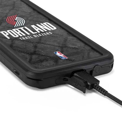 NBA Portland Trail Blazers Dark Rust Galaxy S20 Waterproof Case