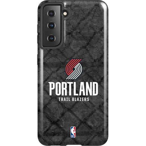 NBA Portland Trail Blazers Dark Rust Galaxy S21 5G Pro Case