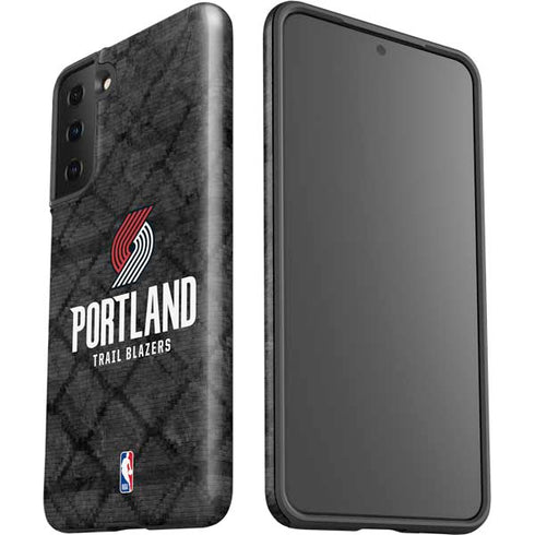 NBA Portland Trail Blazers Dark Rust Galaxy S21 Plus 5G Pro Case