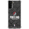 NBA Portland Trail Blazers Dark Rust Galaxy S22 Plus Clear Case