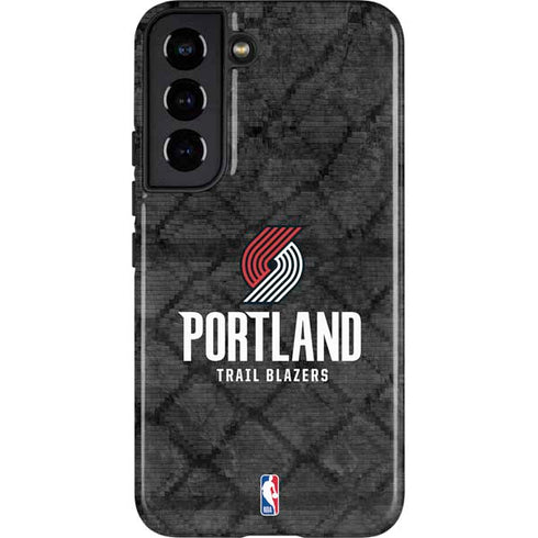 NBA Portland Trail Blazers Dark Rust Galaxy S22 Pro Case