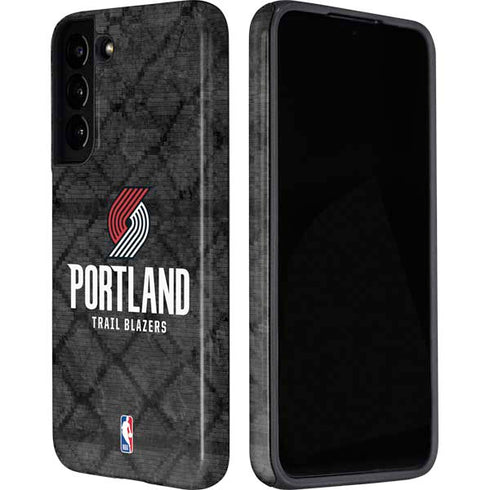 NBA Portland Trail Blazers Dark Rust Galaxy S22 Pro Case