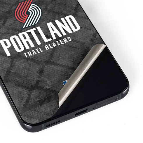 NBA Portland Trail Blazers Dark Rust Galaxy S22 Skin