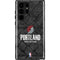 NBA Portland Trail Blazers Dark Rust Galaxy S22 Ultra Pro Case