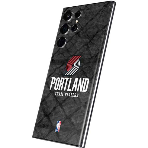 NBA Portland Trail Blazers Dark Rust Galaxy S22 Ultra Skin