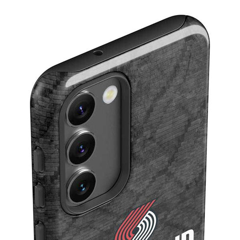 NBA Portland Trail Blazers Dark Rust Galaxy S23 Plus Pro Case