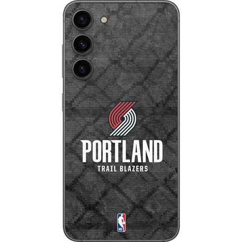 NBA Portland Trail Blazers Dark Rust Galaxy S23 Plus Skin