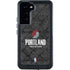NBA Portland Trail Blazers Dark Rust Galaxy S23 Plus Waterproof Case