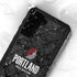 NBA Portland Trail Blazers Dark Rust Galaxy S23 Plus Waterproof Case