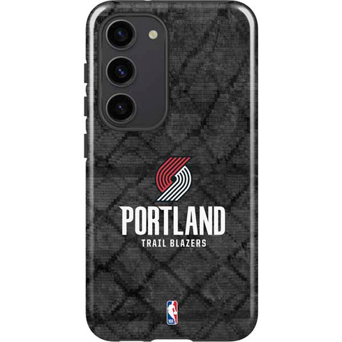 NBA Portland Trail Blazers Dark Rust Galaxy S23 Pro Case