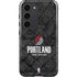 NBA Portland Trail Blazers Dark Rust Galaxy S23 Pro Case