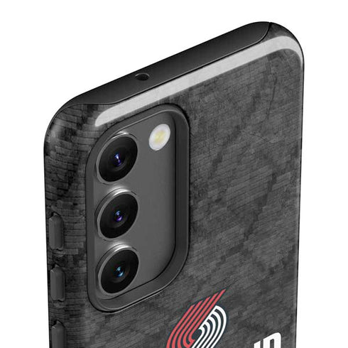 NBA Portland Trail Blazers Dark Rust Galaxy S23 Pro Case