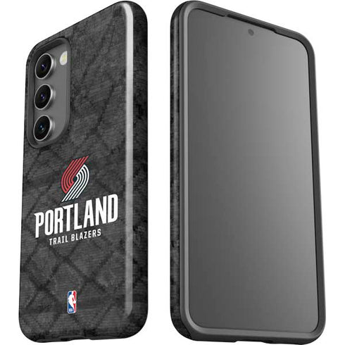 NBA Portland Trail Blazers Dark Rust Galaxy S23 Pro Case