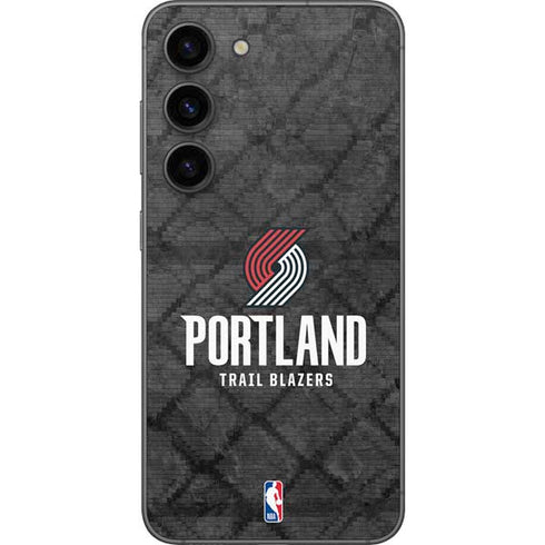 NBA Portland Trail Blazers Dark Rust Galaxy S23 Skin